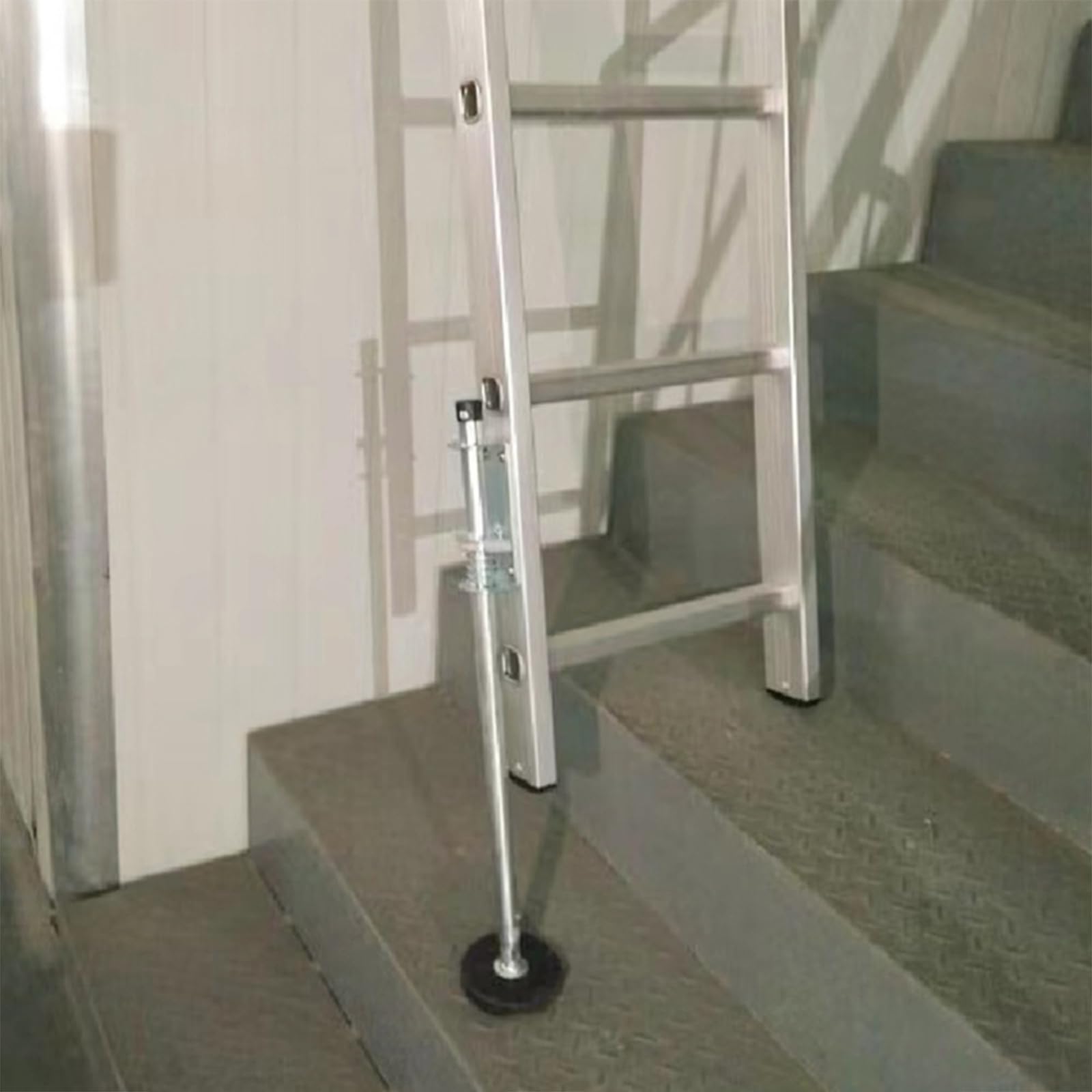 Niveladores de escalera, escaleras de extensión ajustables, patas de escalera de extensión para escalera, par de patas estabilizadoras extensibles