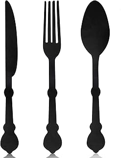 3 Pcs Large Knife Fork Spoon Wall Decor 15.7