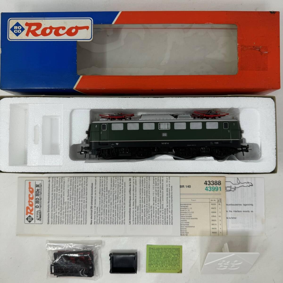 Amazon.co.jp: ROCO HOゲージ 43388 DB BR140 鉄道模型 グリーン