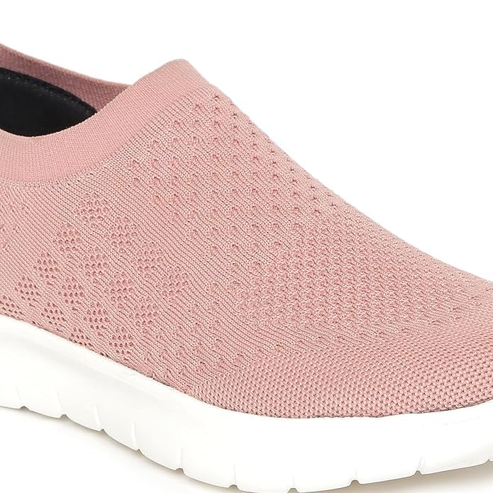 Image of Marc Loire Women's Athleisure Comfortable Knitted Active Wear Slip-On Casual Shoes