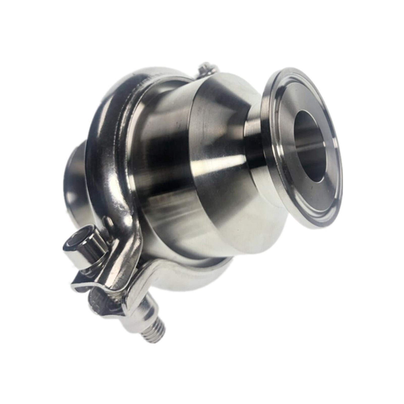 Vanne Tri-Clamp 38mm inox anti-fuite pour sécuriser le transfert de gazole et d'eau