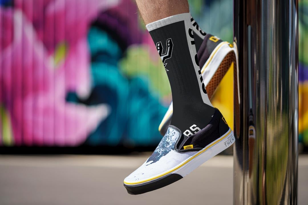 For Bare Feet NBA Unisex Nba Mvp Crew Sock - Image 3