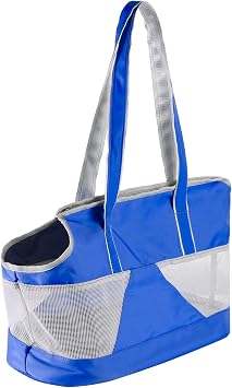 Dog Purse Carrier Pet Tote Bag Cat Carrier Handbag with Breathable Mesh Portable Dog Sling Transporter Tote Puppy Travel Outing Bag with Enhanced Bottom Support