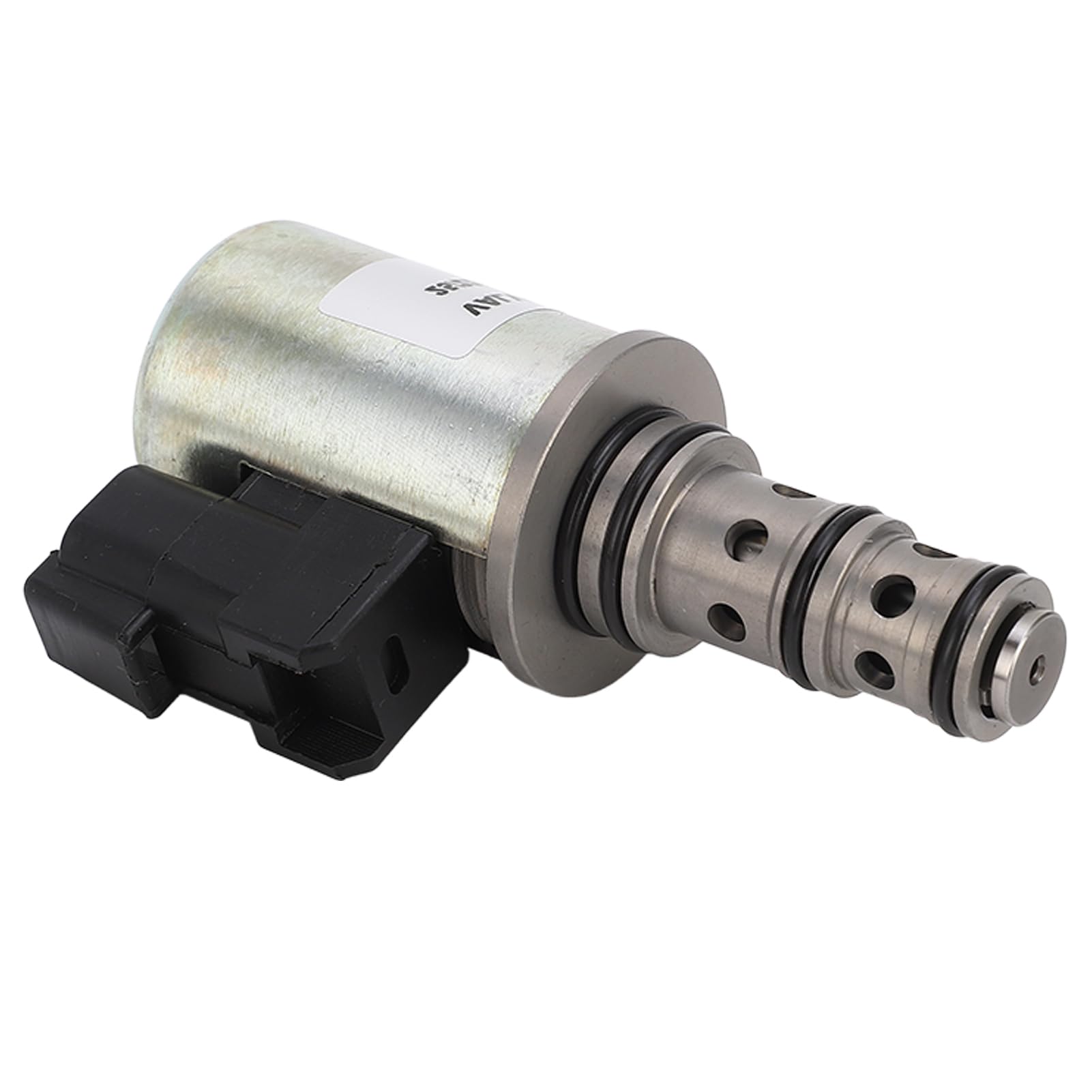 Elektryczny zawór elektromagnetyczny 12 V zastępuje część 25/220994, element elektromagnetyczny ze stali stopowej kompatybilny z koparko-ładowarką JCB 3CX 4CX, zawór sterujący