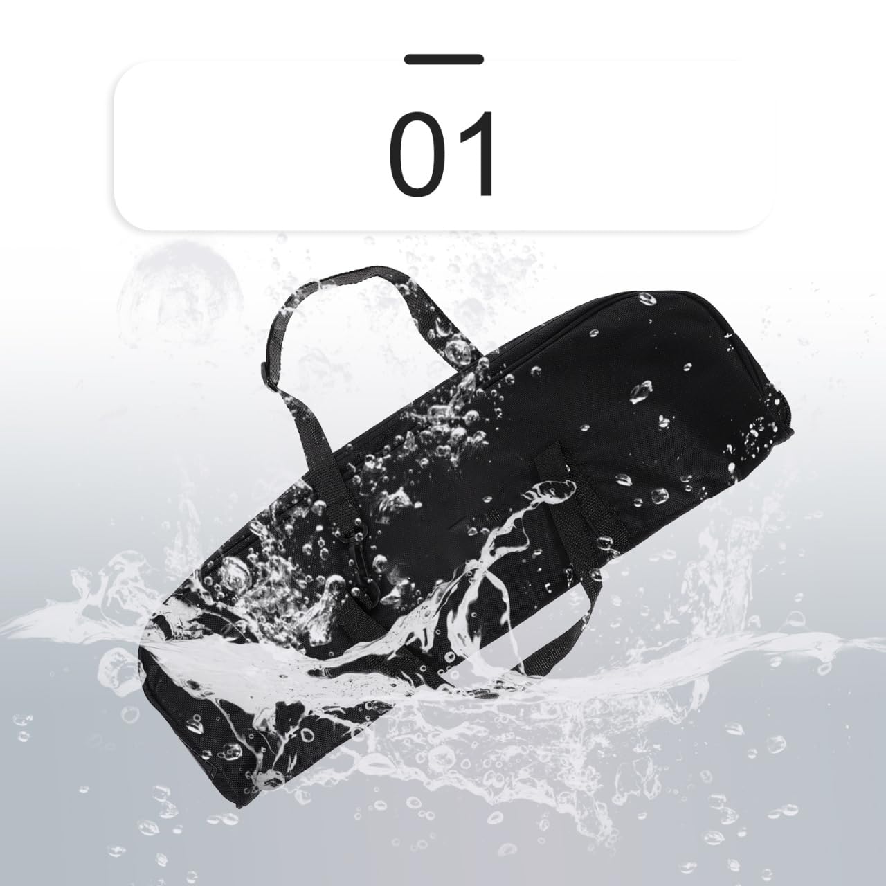 MAGICLULU Custodia Per Harmoniche Tasti Borsa Imbottita Porta Harmoniche Portatile Organizer Strumenti Musicali Nero