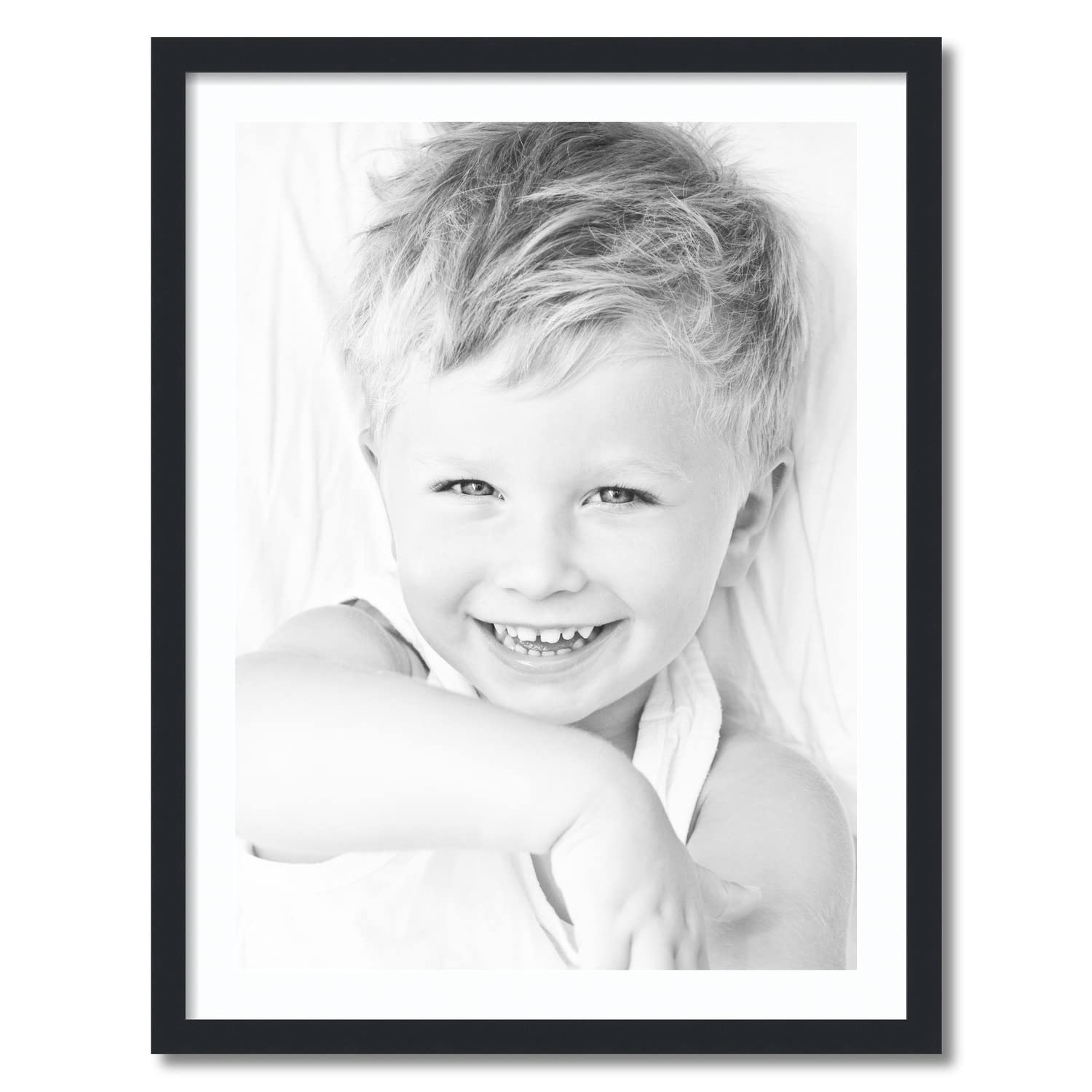 Amazon.com - ArtToFrames 22x30 inch Satin Black Picture Frame with