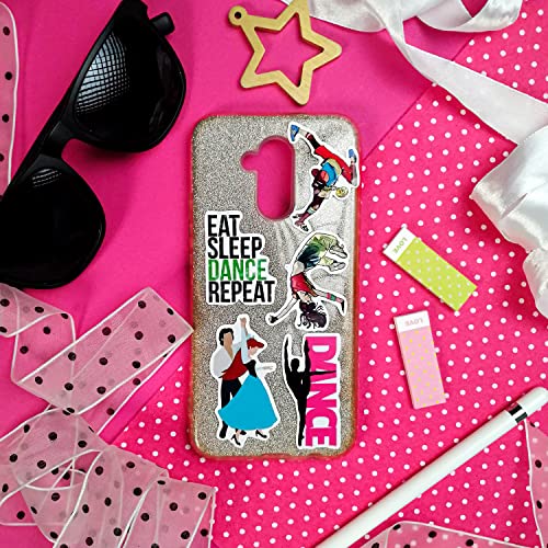 BulbaCraft 100Pcs Dance Stickers for Water Bottle, Dance Stickers for Scrapbooking, Gifts for Dancers, Gifts for Women & Men by BulbaCraft - Used condition - Image 7