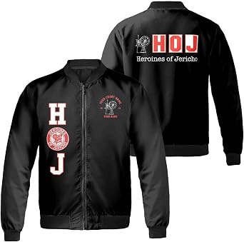 Customized Heroines of Jericho Black Bomber Jacket S-5XL