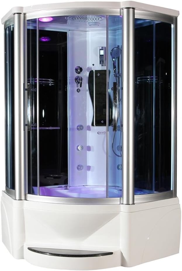 Sliding Door Steam Shower Enclosure Unit