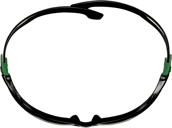 3M SecureFit 500 Safety Glasses, Black Temples, Scotchgard Anti-Fog/Anti-Scratch Coating (K&N)