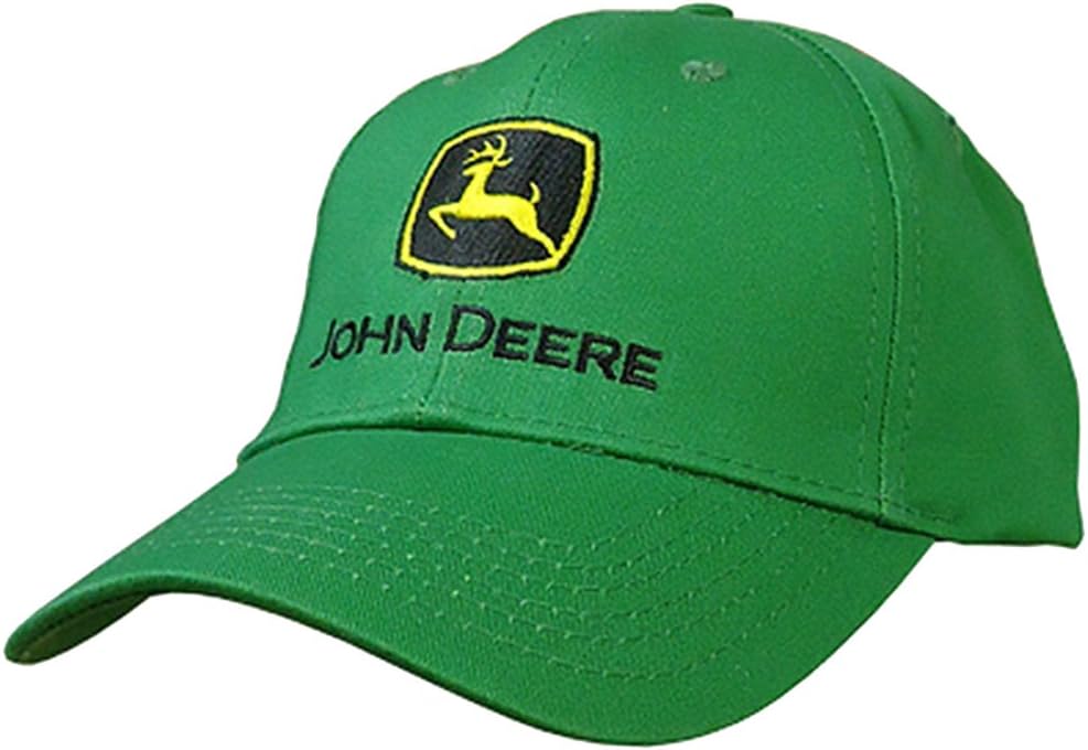 John Deere NCAA Mens Trademark Logo Core Baseball Cap