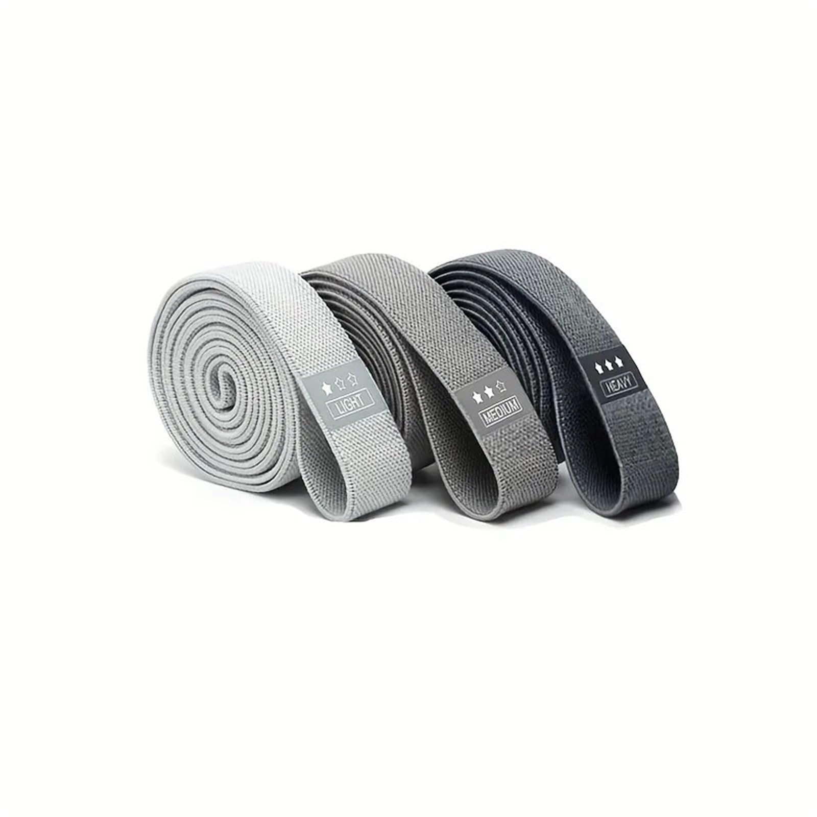 Gomas Elasticas Musculacion 3 Piezas Banda De Tensión Tejida Larga | Entrenamiento de dominadas elásticas de resistencia física