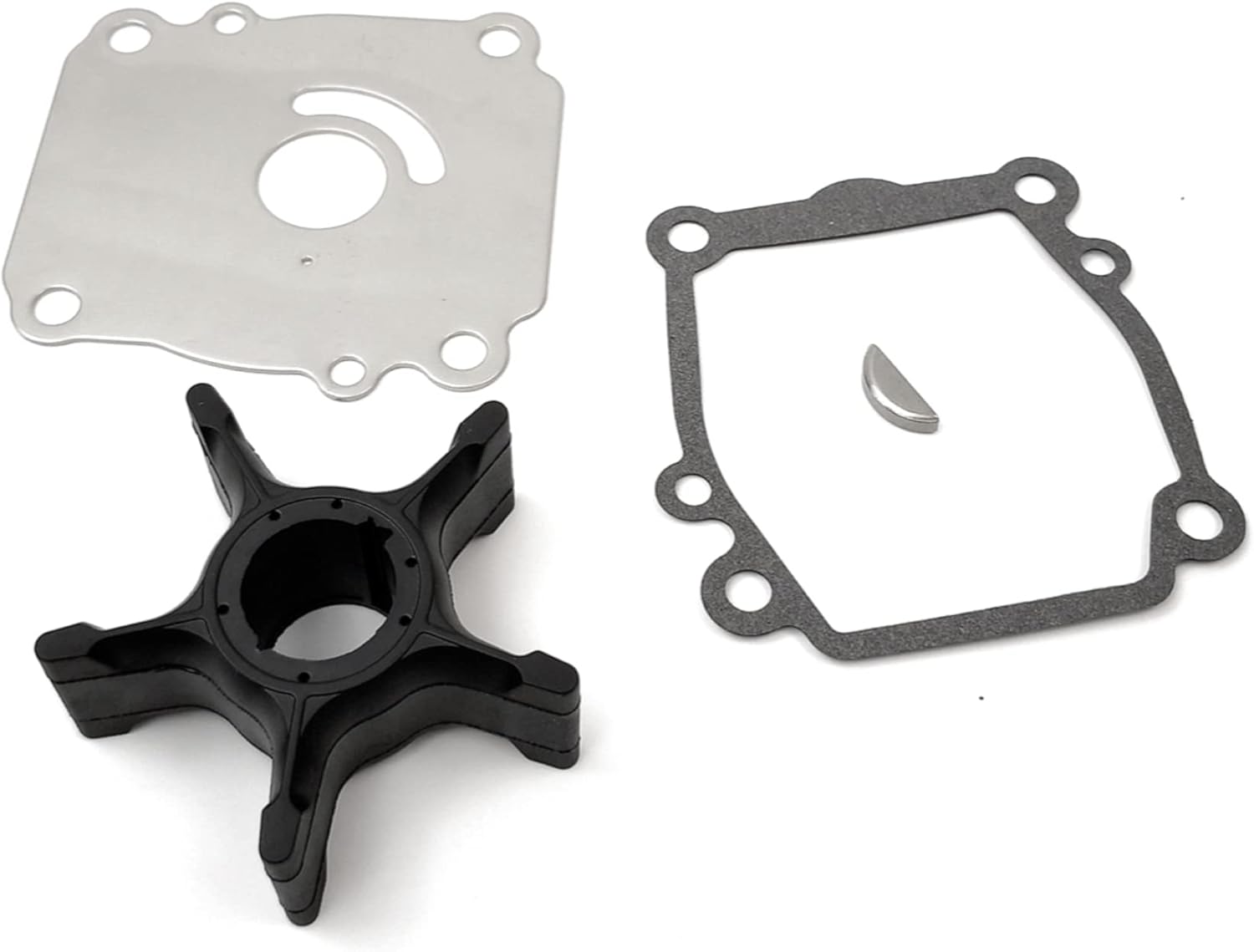 17400-90J11 Water Pump Impeller Repair Kit for Suzuki Outboard 4 Stroke 90 100 115 140 HP DF90 DF100 DF115 DF140T DF140Z Boat Motor Engine Rebuild Service Parts Replacement 17400-90J20
