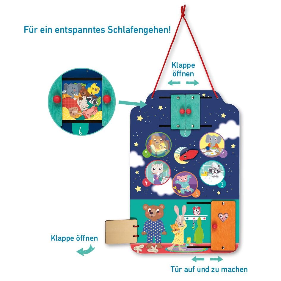 Kleiner Fuchs Tagliere In Bambù Per Bambini Con Alfabeto Animali E Angoli Antiscivolo - Stoviglie Ecologiche