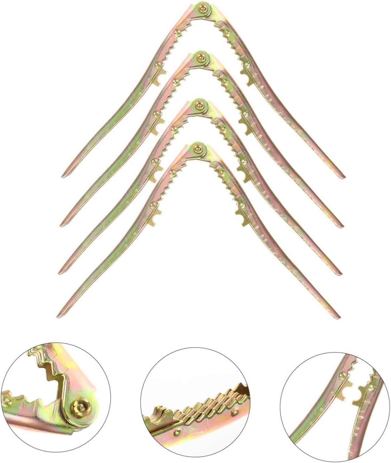 4pcs Nutcracker Pine Nuts Opener Pliers Tool Hazelnut Pliers Kitchen Gadgets Walnut Cracking Machine Dried Fruit Opener Hazelnut Clips Wine Opener Iron Pecans Shelling