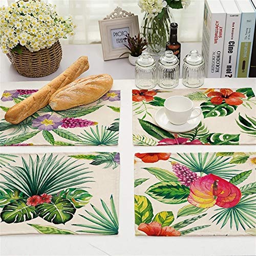 Tapis de table en polyester haut de gamme et dessous de verre - 4