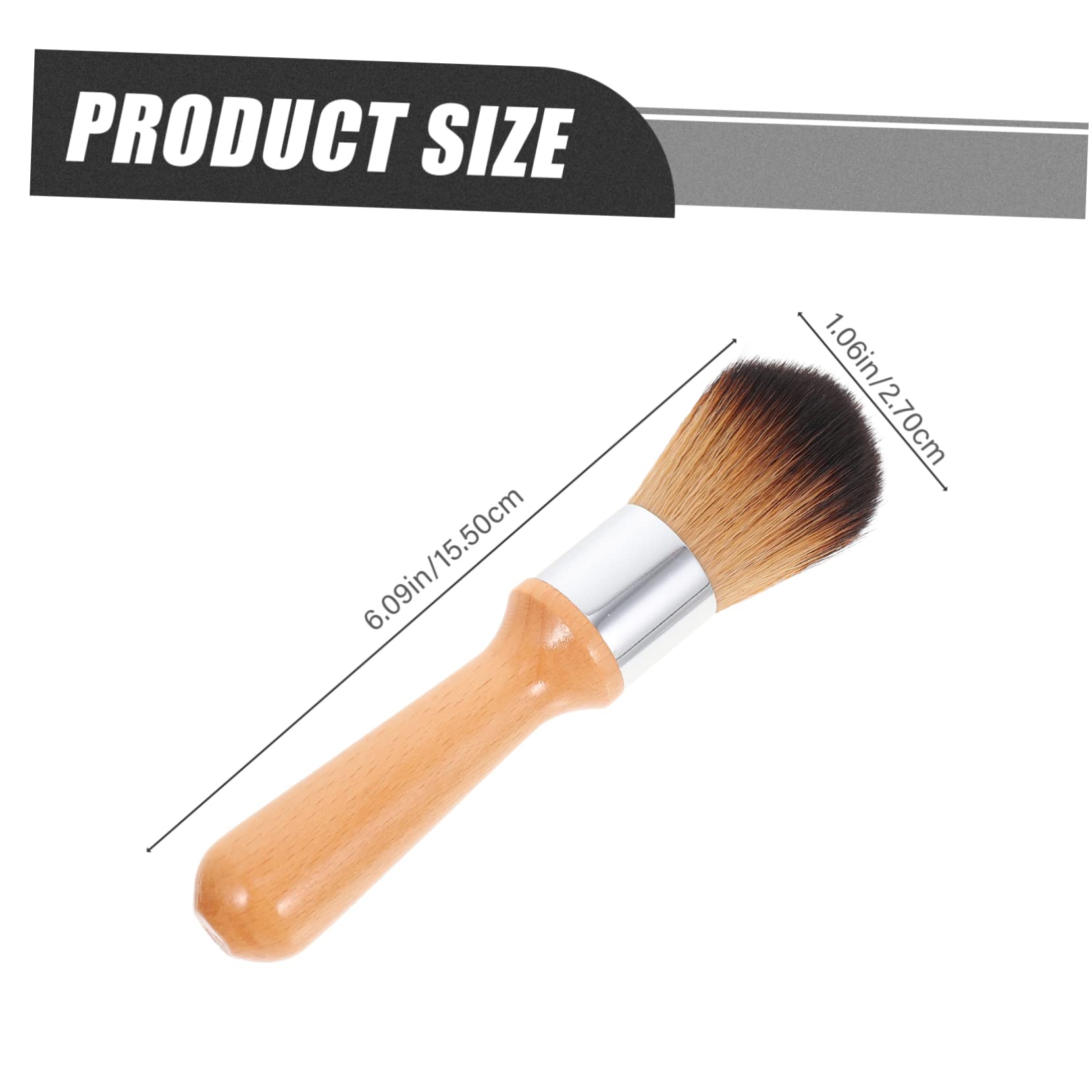 4piezas Cepillo De Limpieza De Madera Mango De Haya y Cerdas Para Instrumentos y Jade Para y Eliminación De