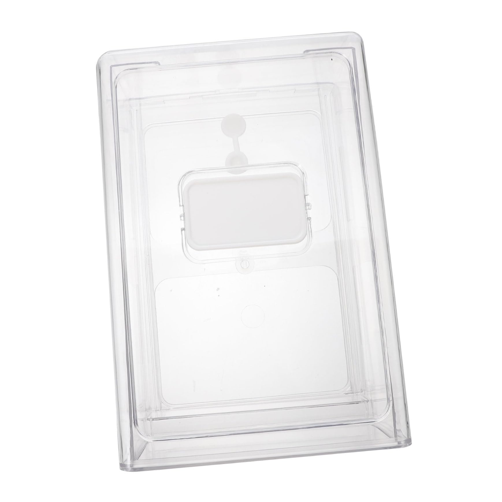 Ipetboom Contenitore Organizer per Frigorifero Scatola Stoccaggio Cassetto Impilabile Organizzazione per Alimenti Design Trasparente e Antiscivolo per Cucina e Congelatore