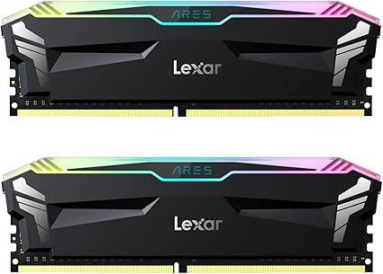 Lexar ARES RGB DDR4 RAM 16GB Kit (8GBx2) 3600 MHz, 288-Pin U-DIMM ...