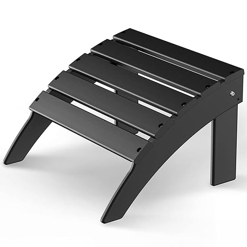 Adirondack-Ottoman | HDPE Plastic | Outdoor Footrest | All Weather