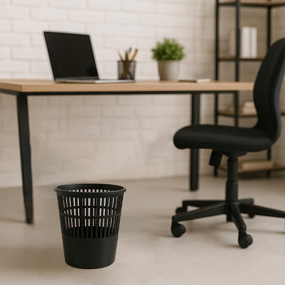 SEWACC Poubelle De Bureau Cartoon Mini Avec Couvercle Petite