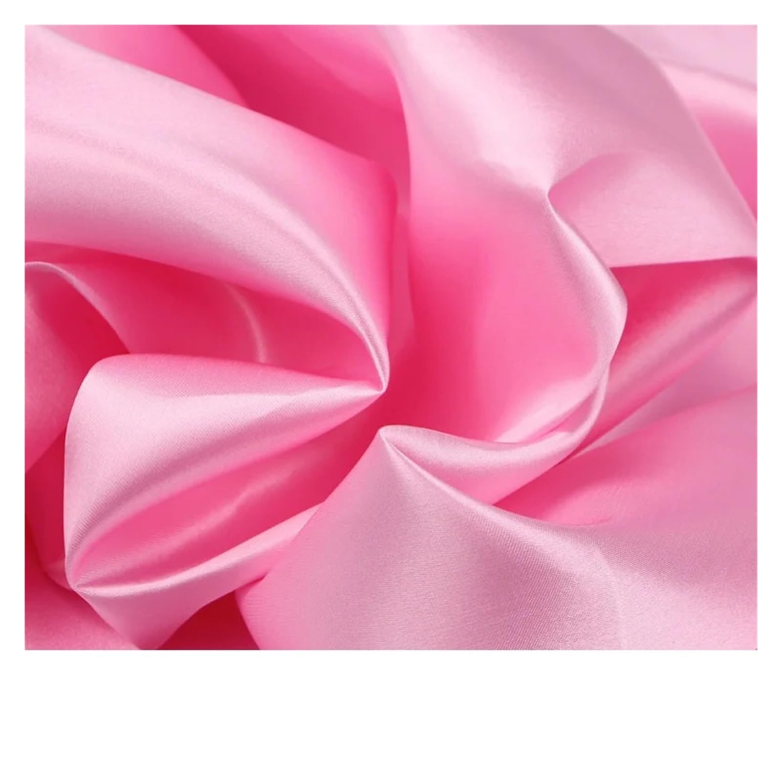 Dqzrtueca Dark Pink Satin Silk Brocade Fabric Multicolor 150Cm X 50-100Cm For Sewing Dress Lining(,150 * 50Cm)