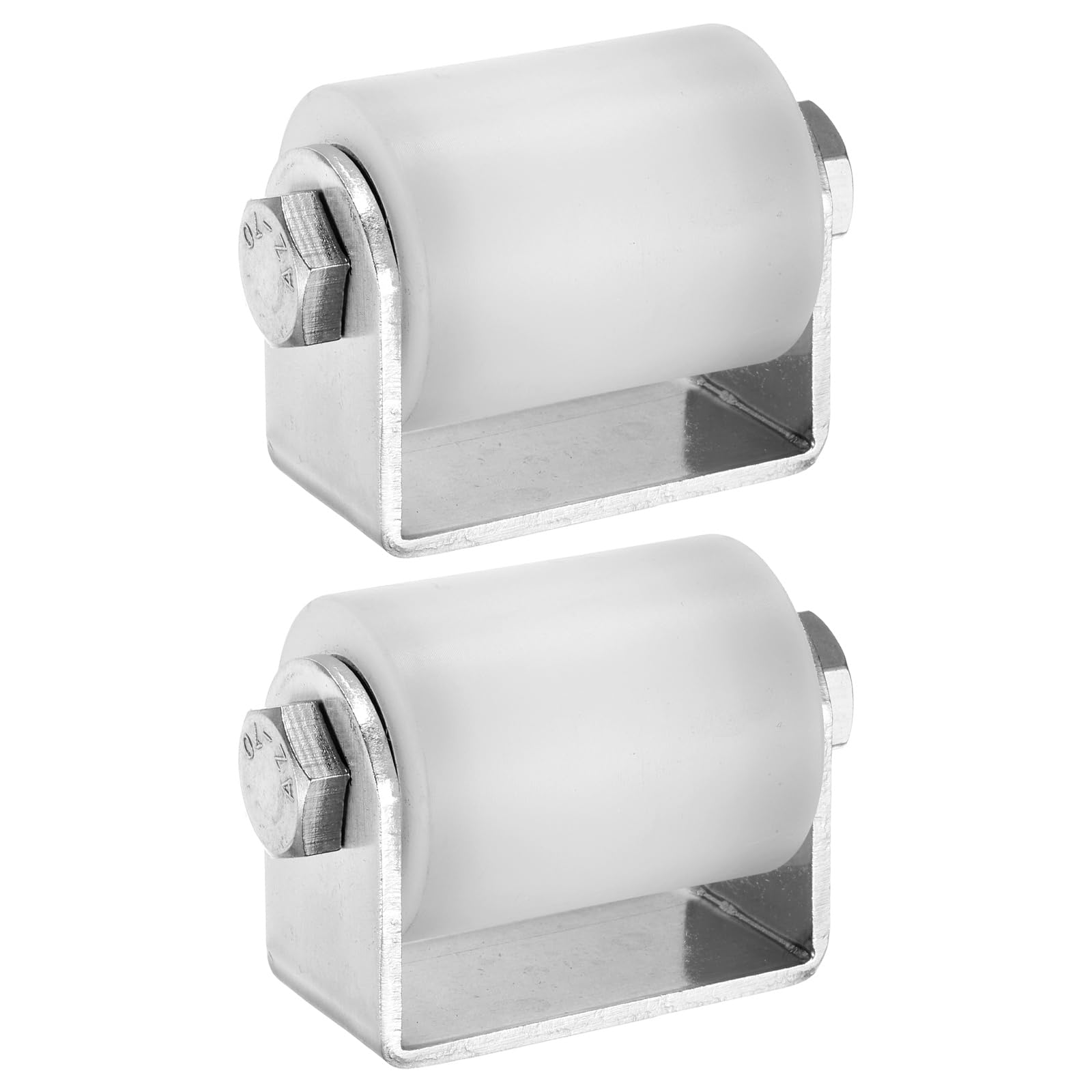 Guide de portail coulissant pour sécuriser la trajectoire des portes extérieures de 4 cm