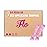 Flo - Organic Cotton Tampons for Women - 64 Pack (64 Regular Tampons) - Leak Proof - No Synthetic Fibers, Chlorine Bleach, or Added Dyes - Bio-Plastic Applicator - Feminine Care - Vegan & Cruelty Free