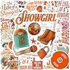55pcs Tayloris Showgirl Music Sticker,The Life of a Girl Party Decorations,Music Vinyl Waterproof Stickers for Laptops,Water Bottles #1