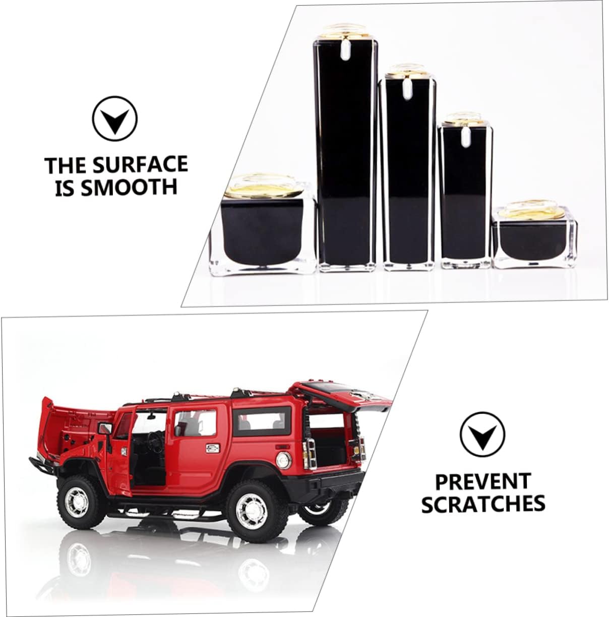 Acrylic Mirror Plate Photo Backdrop Photography Props 40x40cm Jewelry Background Makeup Photography Service