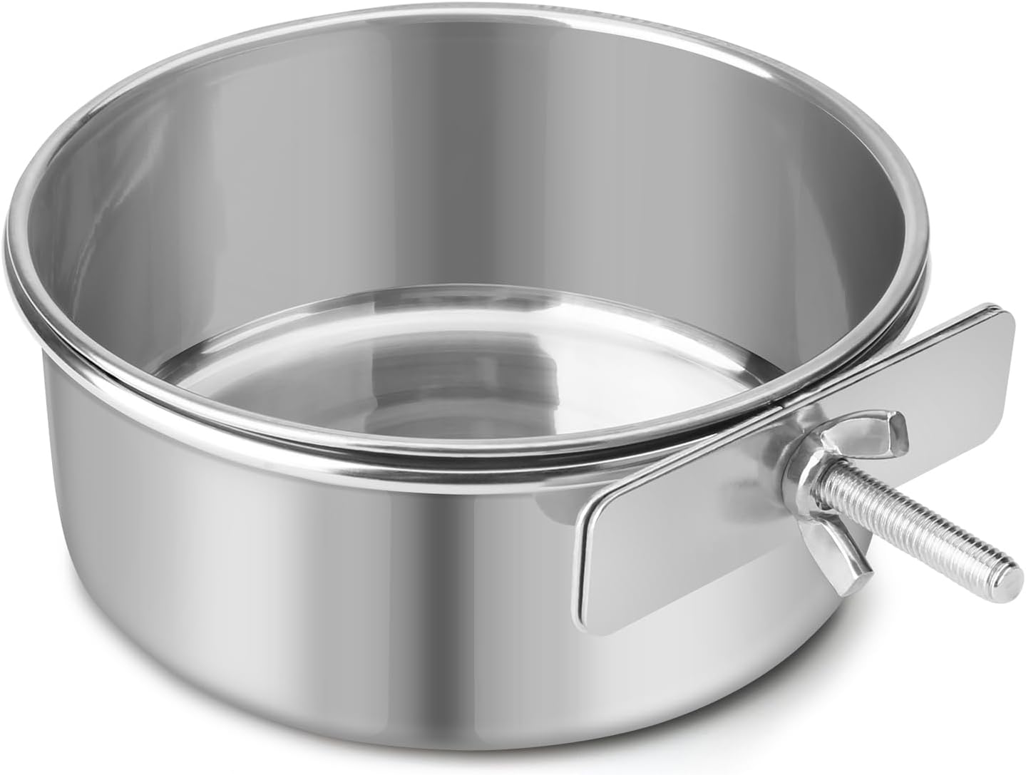 Dog Bowl Stainless Steel Pet Hanging...