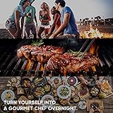 Alderline Lumpwood Charcoal BBQ - Smokeless & Flavor-Enhancing, Quick-Light, Sustainable, Grills & Cooking Styles - 5-20cm Pieces 30L Bag - Restaurant Grade Charcoal - Image 8