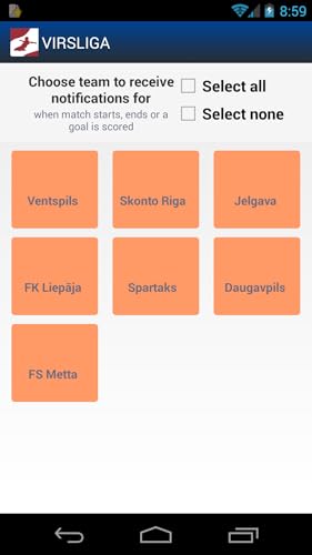 Latvija futbola līgas