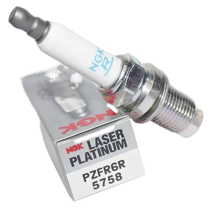 Amazon.com: 4Pcs NGK PZFR6R 5758 Laser Dual Platinuim Spark