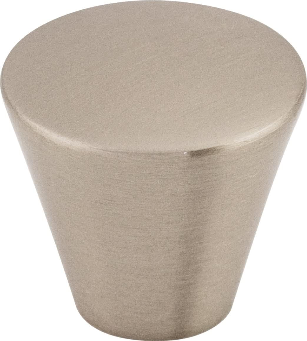 Top Knobs M372 Nouveau Collection 1-1/16" Cone Knob, Polished Chrome