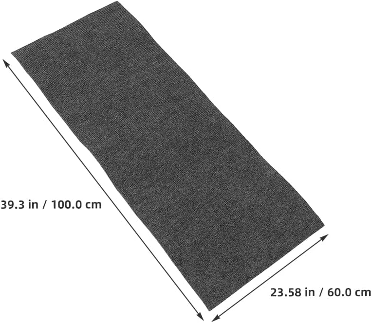 2pcs Cat Scratching Pad: Claw-Resistant Furniture Guard - Self-Stick Mat - Self Adhesive Cat Claw Protectors for Sofa Couch 100cmx60cmx4mm