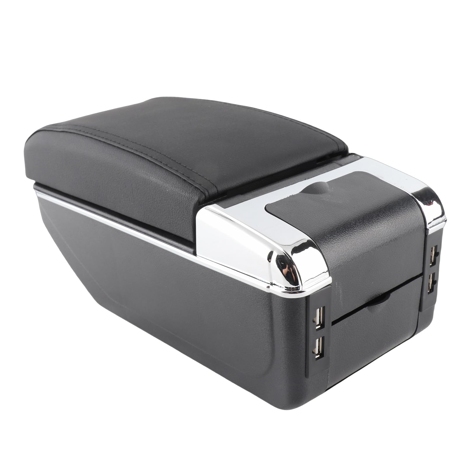 Podłokietnik w Konsoli środkowej Attrage Mirage z 7 Portami USB Uchwyt na Kubek Przechowywanie Organizator Akcesoria Wewnętrzne
