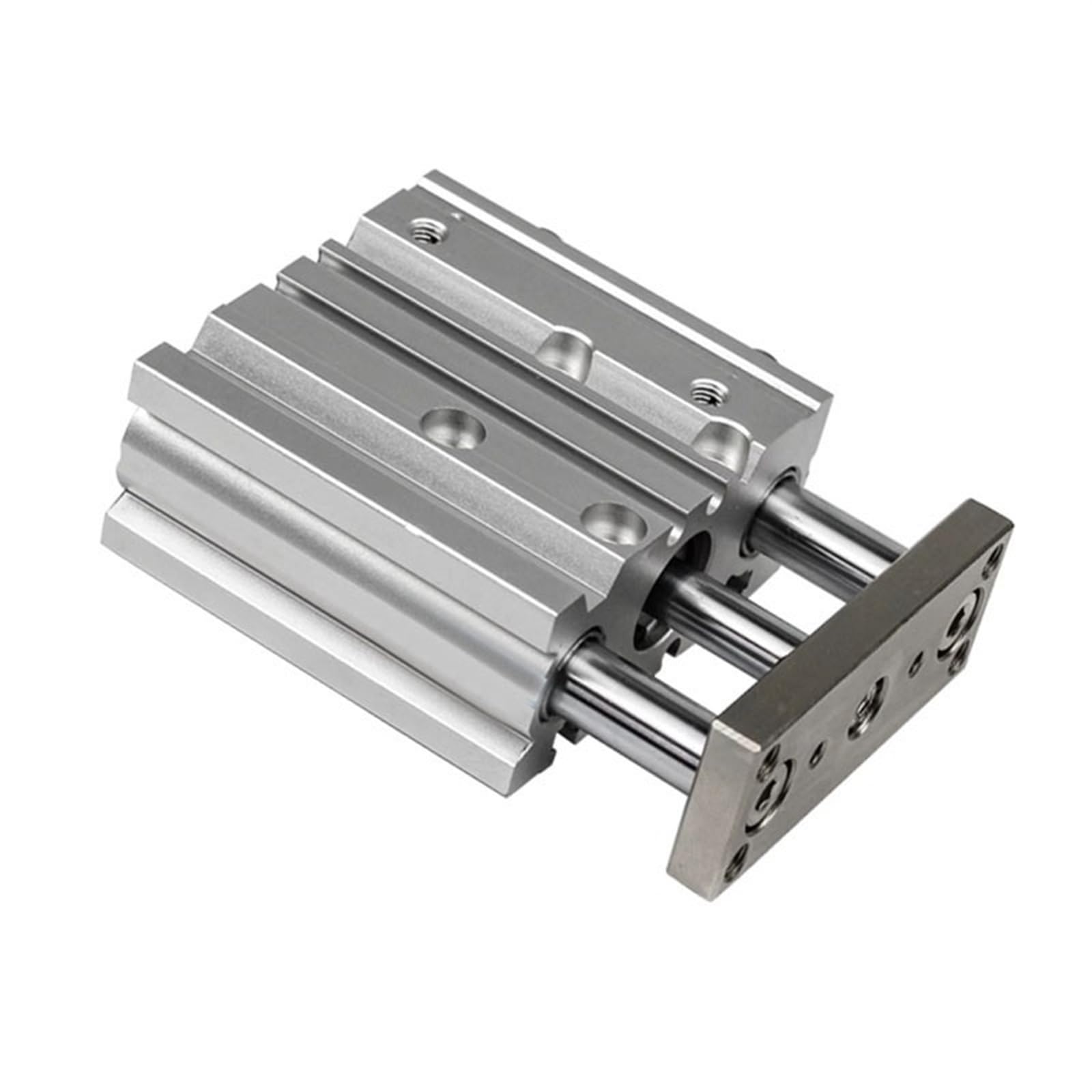 COSZWQDP MGPM16 with Guide Rod Hole Stroke 10-175mm Compact Cylinder Thin Three-Axis Pneumatic Cylin 1Pcs(Trip150mm)