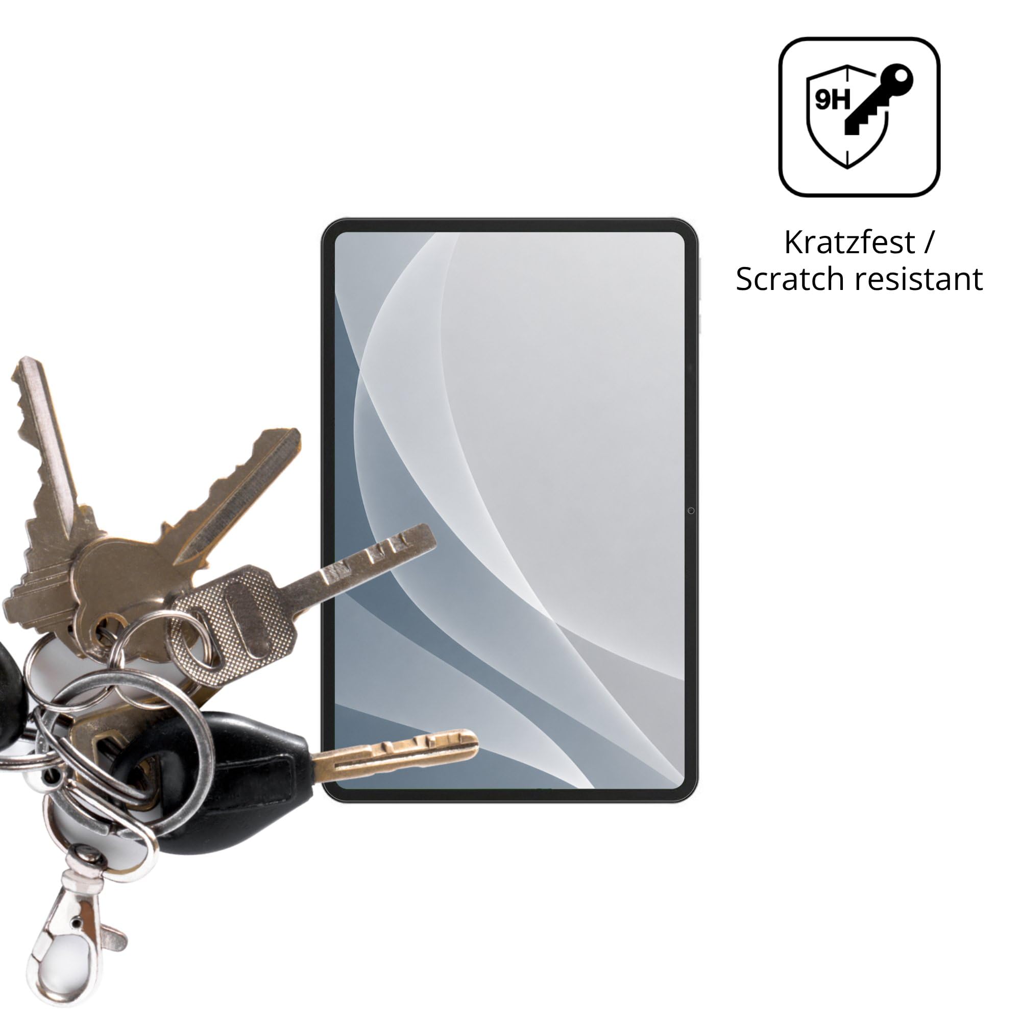 dipos 2x Pellicola Protettiva 9H opaca per Honor Pad X9 Max | Antiriflesso, non si rompe e non si scheggia, non è vero vetro, Anti-Shock, antigraffio, senza bolle, autoadesiva