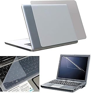 ROLGO1 3 in 1 Combo - Laptop Screen Guard, Keyboard Protector and Laptop Skin for All Laptops - 15.6 INCH