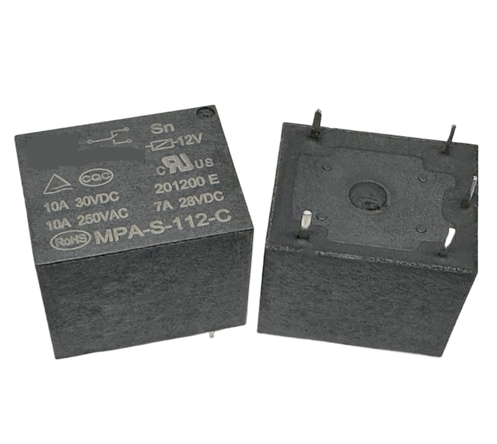 Relais 5 broches MPA-S-105-C T73C-5V composant électronique 10A