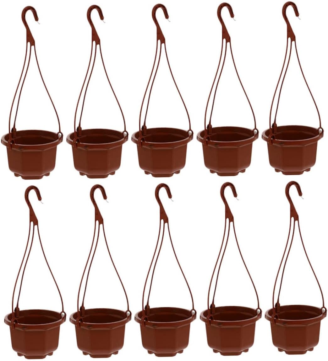 Operitacx 10 Sets Chlorophytum Pot Macrame Hanging Planter
