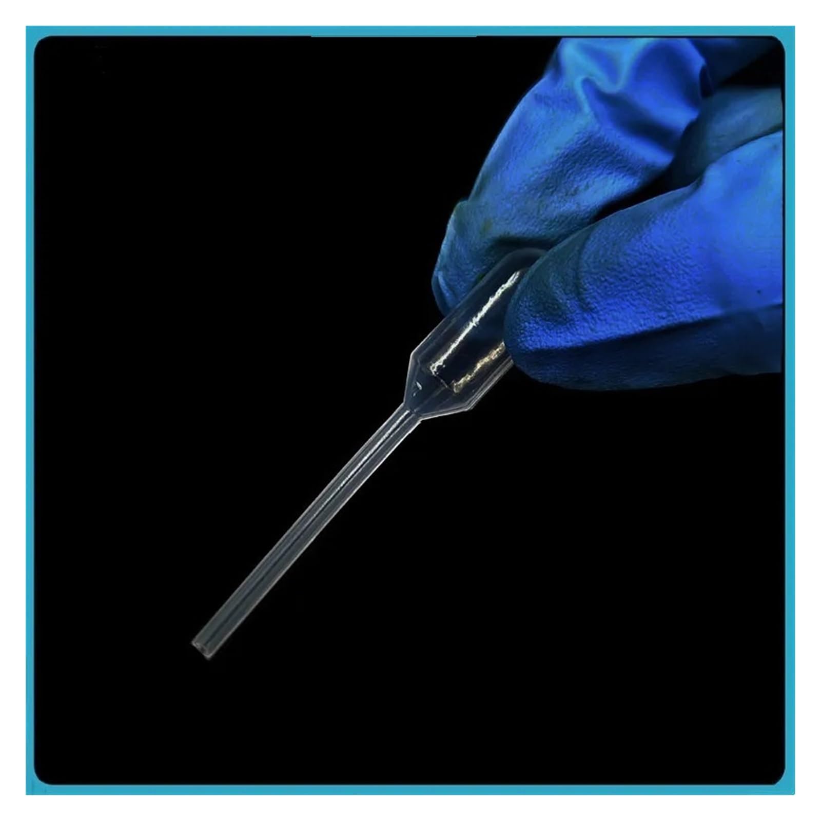 Equipo de Laboratorio Pipeta Tubo de recolección de Saliva 48ul Polietileno desechable (LDPE) Espesor de Pajita PP Gotero 0,2 ml Longitud 65 mm 1000/PK