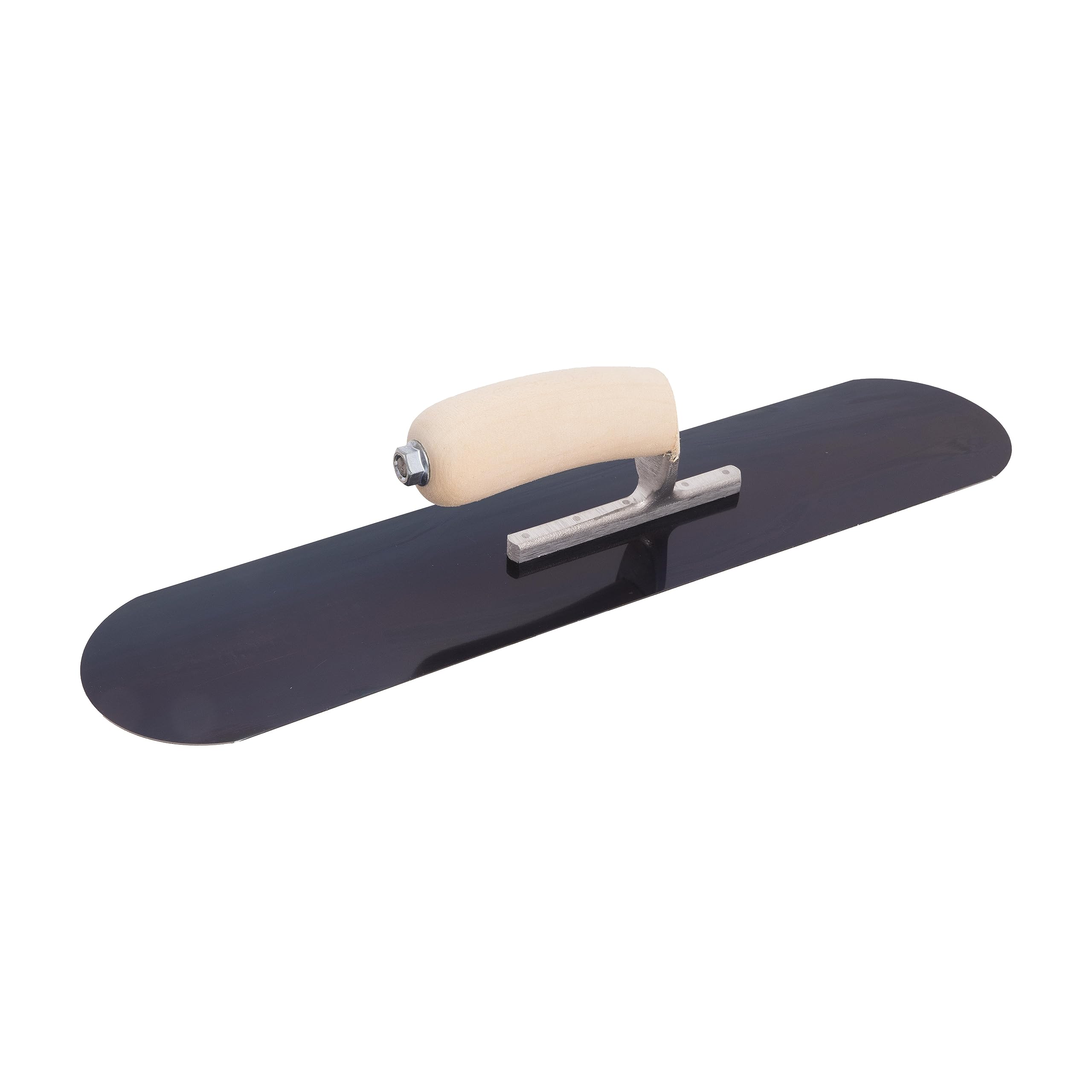 Marshalltown SP14BR5 13582 Piscina 5 Rivetti a Vista e Manico in Legno, Acciaio Blu, cazzuola per Pavimenti e calcestruzzo, Dimensioni: 356x102 mm