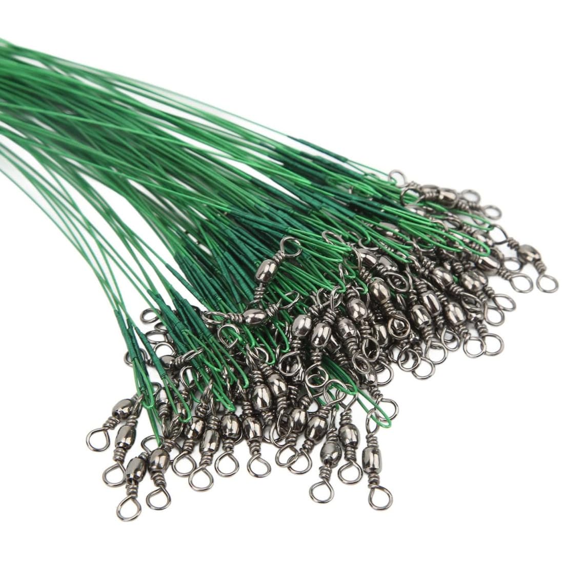 100 Glissières De Ligne De Pêche En Forme De T – Plombs Curseurs Avec émerillon – Pour Eau Douce Et Salée