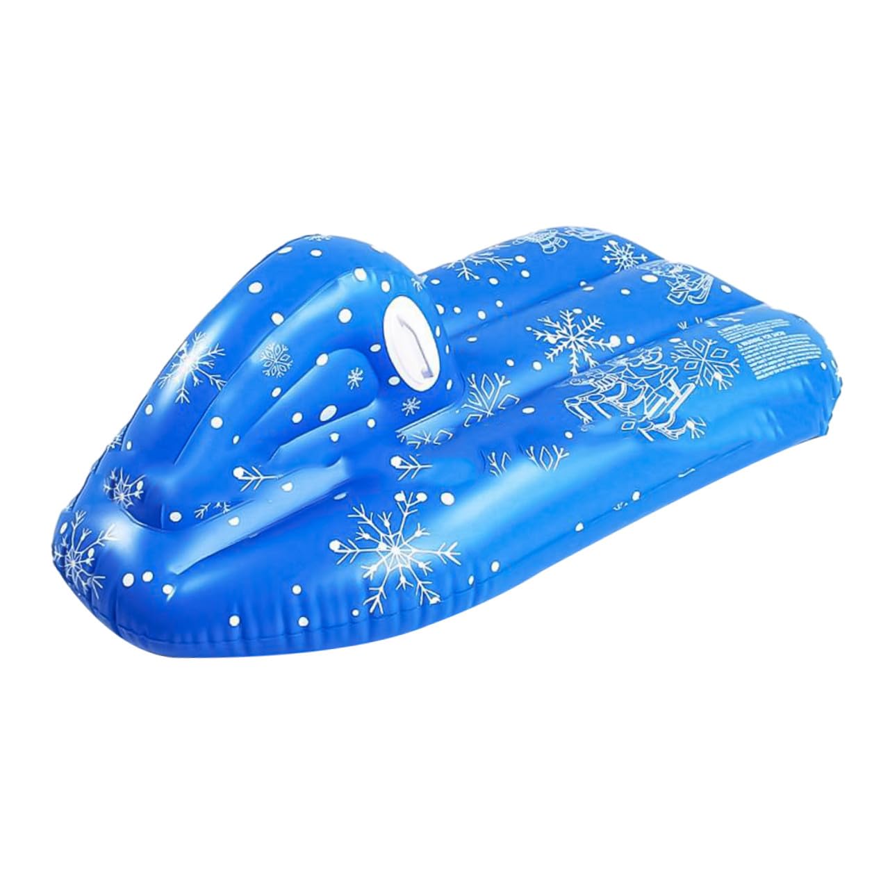 VICASKY Slitta da Neve Gonfiabile in Pvc Cerchio Resistente per Ragazzo Ragazza Attrezzatura da Sci Leggera e Portatile per Giochi sulla Neve