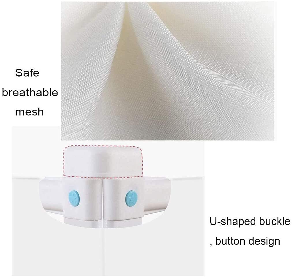 Baby Playpen Baby Guard Rieles de Cama para niños pequeños Anti-caída Protector de riel de Cama de bebé extralargo y Alto para bebés, niños, niños, bebés, anticolisión, Juguete Ant