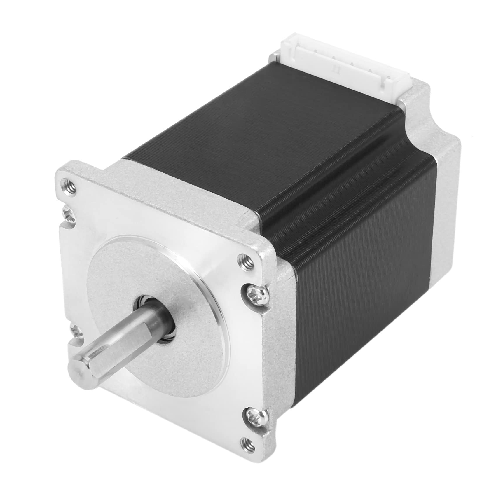 1 PC Nema 23 Passo A Passo Motore 57 Motore 1,9Nm (269Oz.In) 3A 76Mm Nema23 Motore Passo A Passo 4 DeRivazioni per CNC Fresatrice