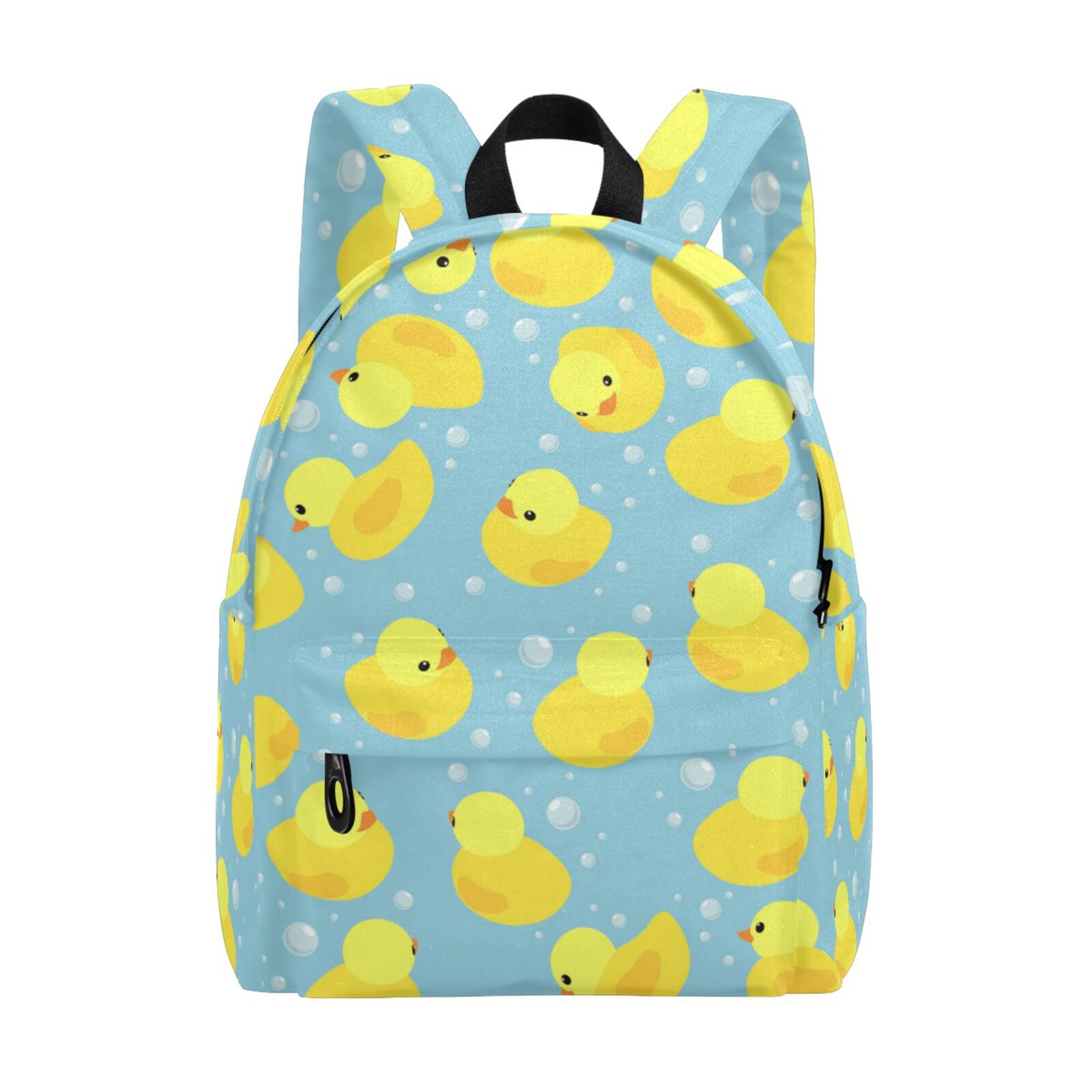 genericSchool Backpack, Rubber Duck Travel Backpack for Kids Teen Boys Girls Student, Laptop Backpack Bookbag Fits 14 Inch Notebook