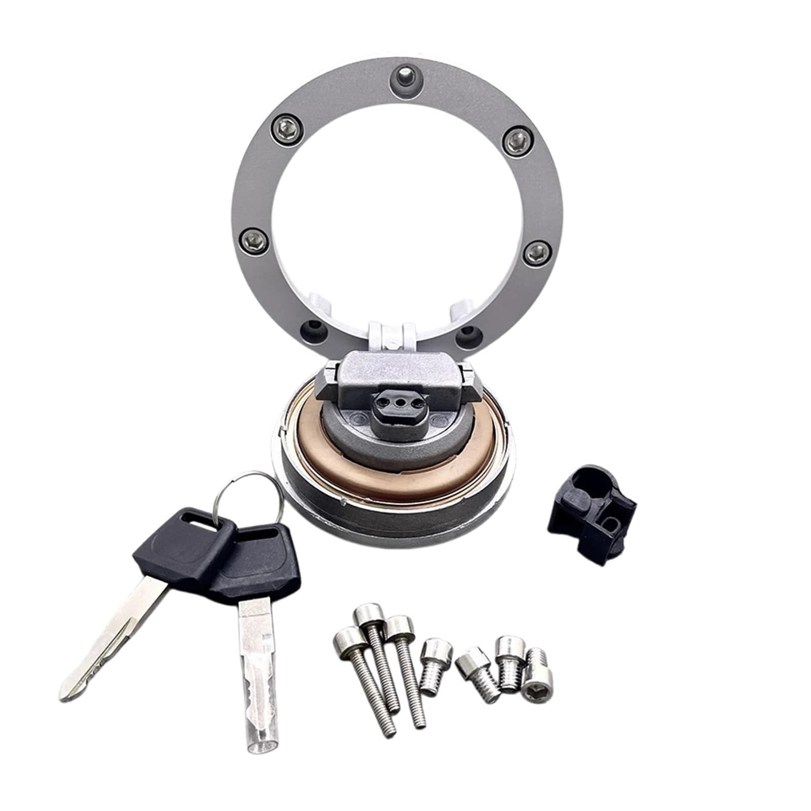 Motocicleta Tapa Combustible Llaves Tapa Tanque Combustible para Hond&a CBR600RR
